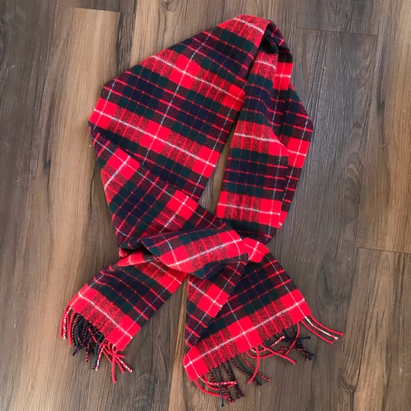 the National Trust for Scotland Accessories - Authentic Scottish wool tartan plaid scarf